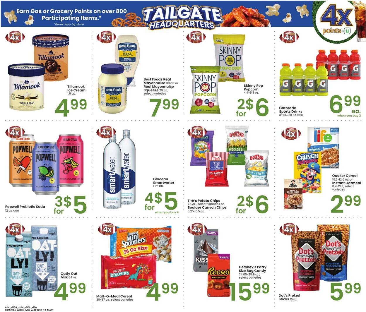 Weekly ad Albertsons 09/30/2025 - 10/27/2025