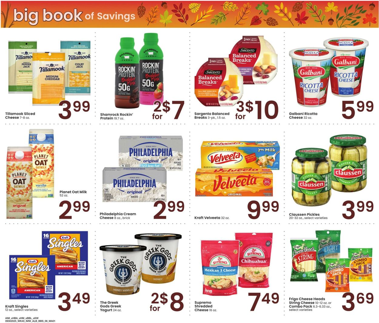 Weekly ad Albertsons 09/30/2025 - 10/27/2025