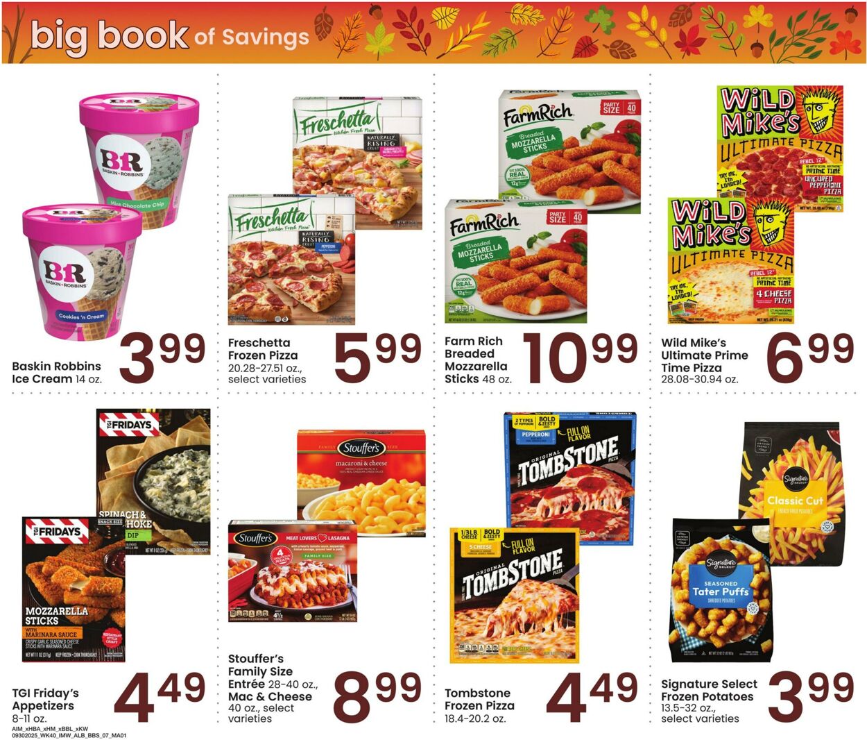 Weekly ad Albertsons 09/30/2025 - 10/27/2025