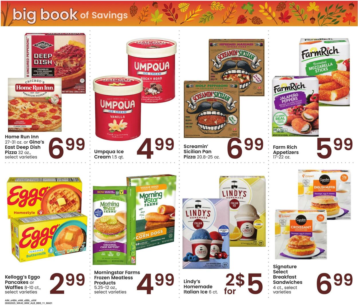 Weekly ad Albertsons 09/30/2025 - 10/27/2025