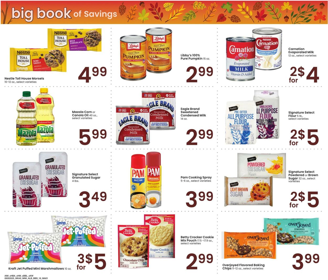 Weekly ad Albertsons 09/30/2025 - 10/27/2025