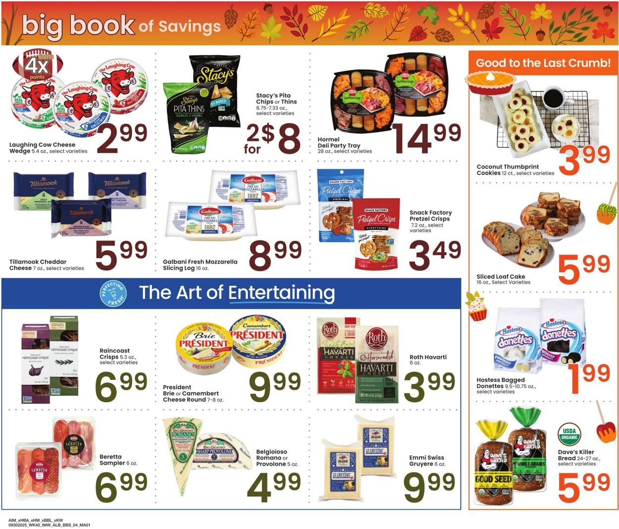 Weekly ad Albertsons 09/30/2025 - 10/27/2025