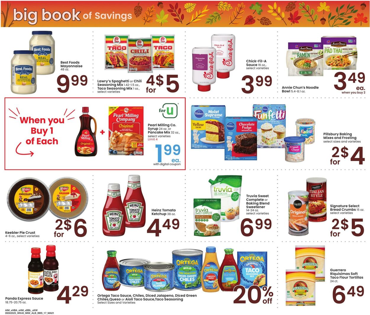 Weekly ad Albertsons 09/30/2025 - 10/27/2025