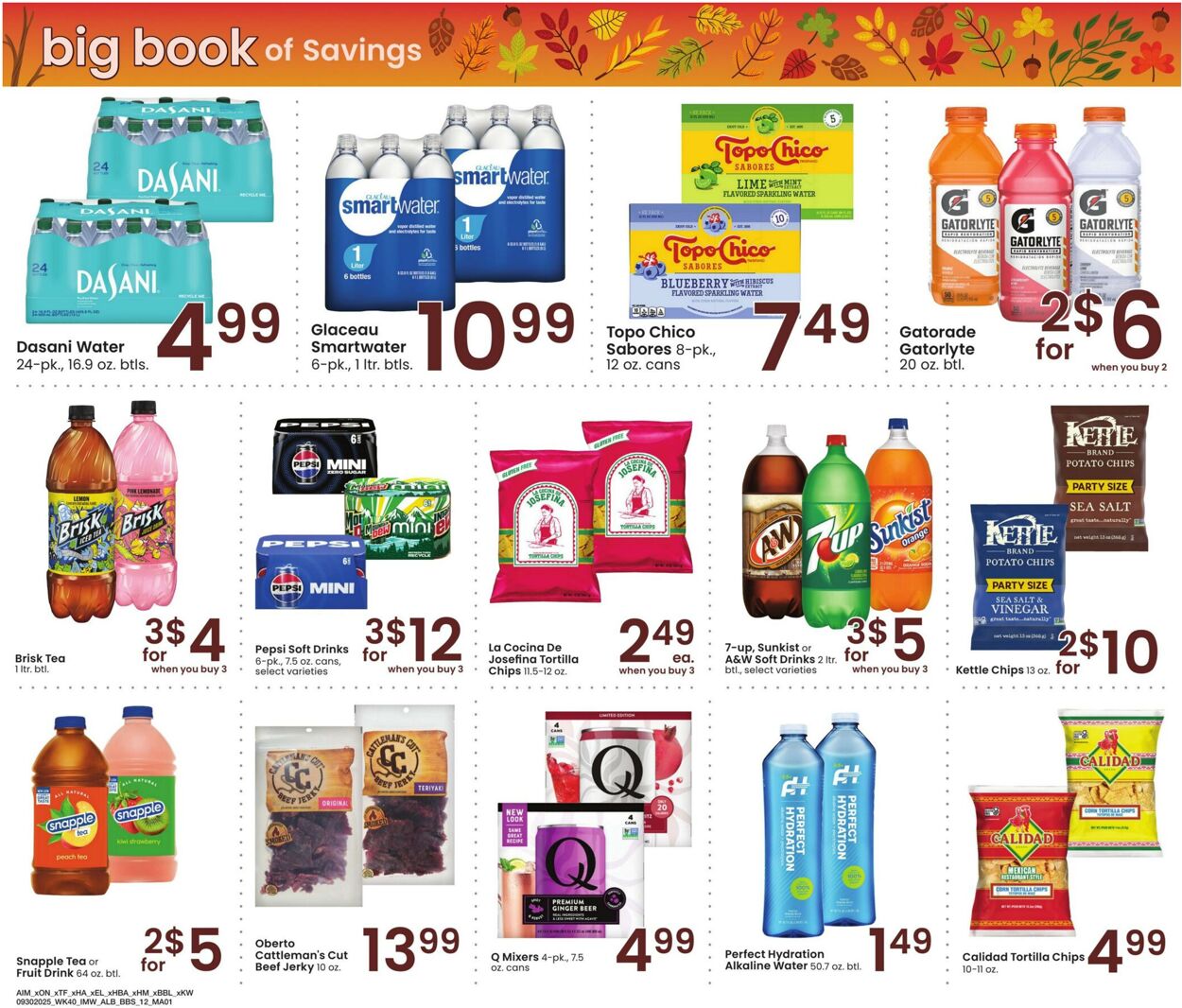 Weekly ad Albertsons 09/30/2025 - 10/27/2025