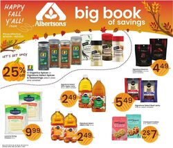 Weekly ad Albertsons 09/30/2025 - 10/27/2025