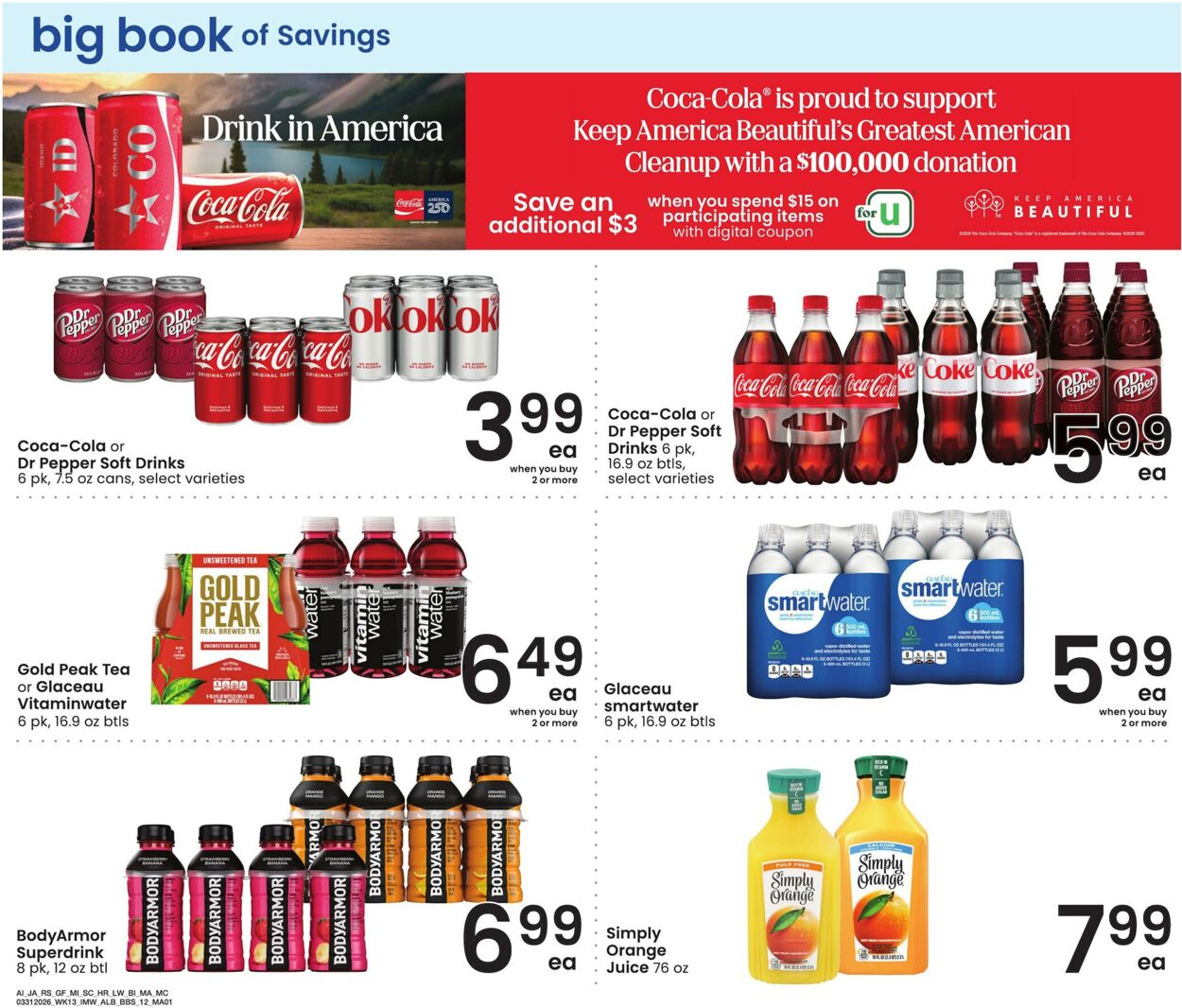 Weekly ad Albertsons 03/31/2026 - 04/27/2026