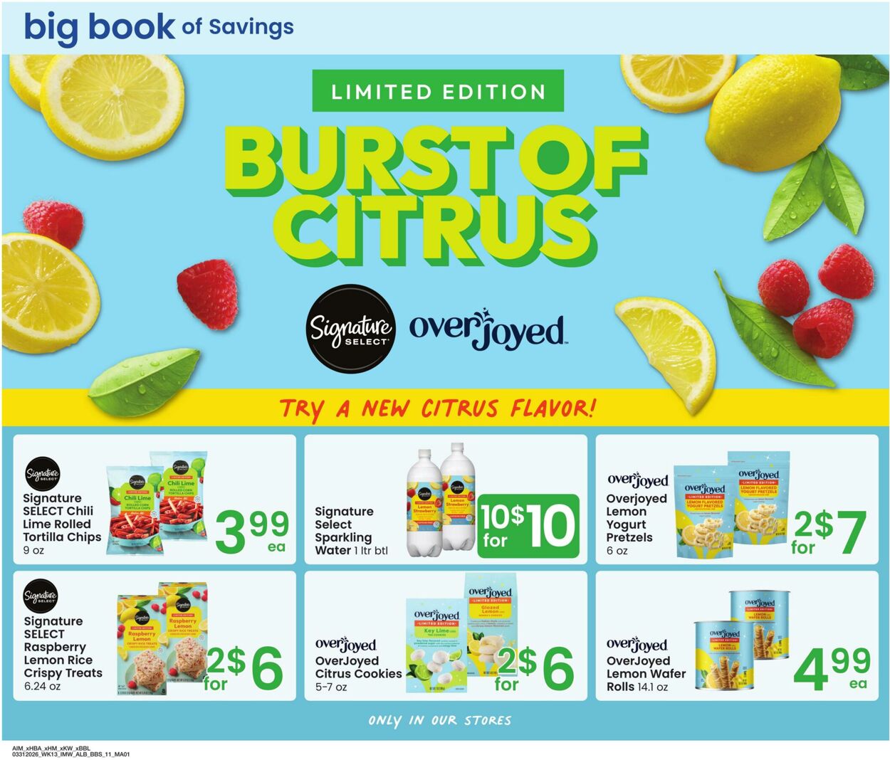 Weekly ad Albertsons 03/31/2026 - 04/27/2026