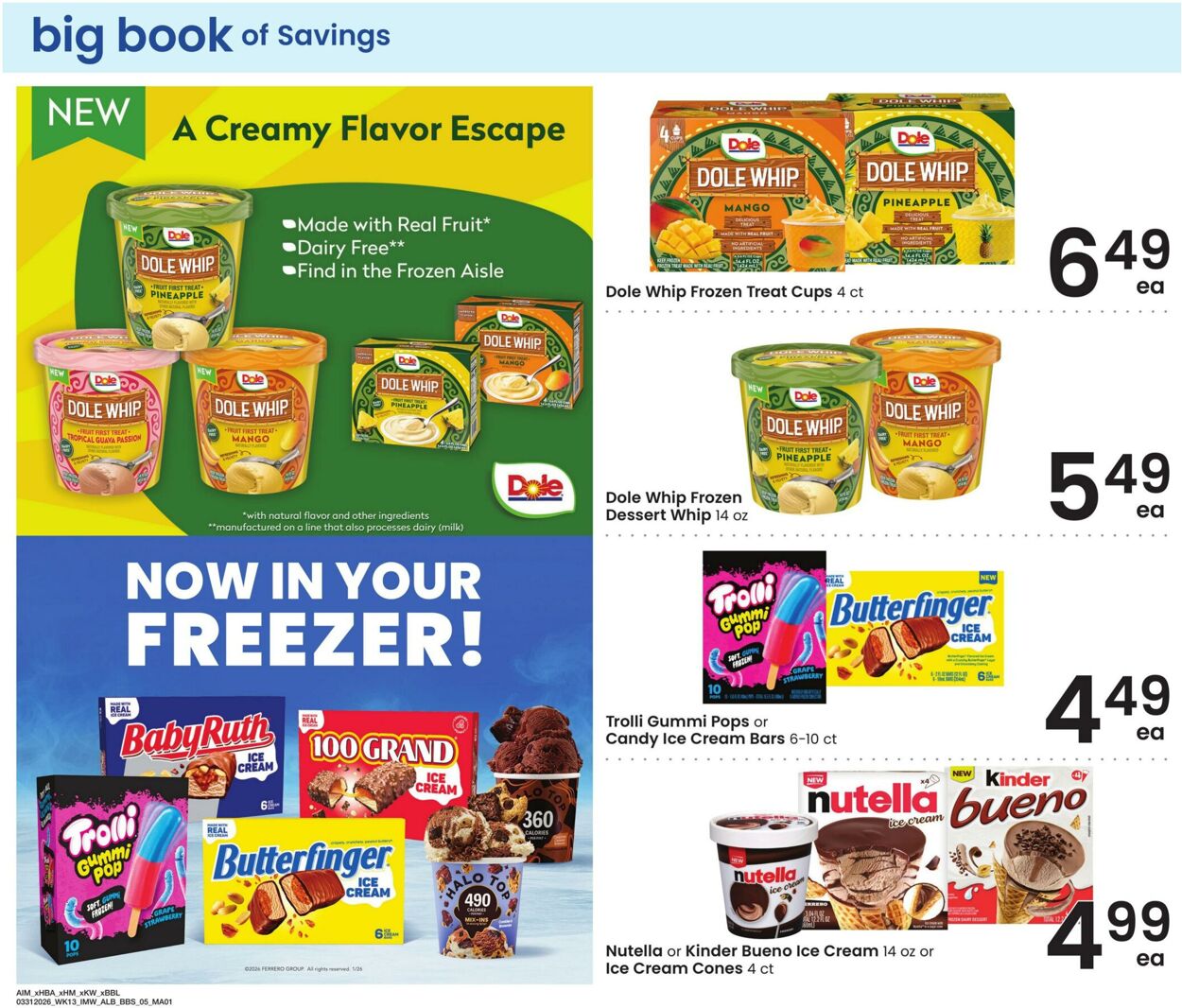 Weekly ad Albertsons 03/31/2026 - 04/27/2026