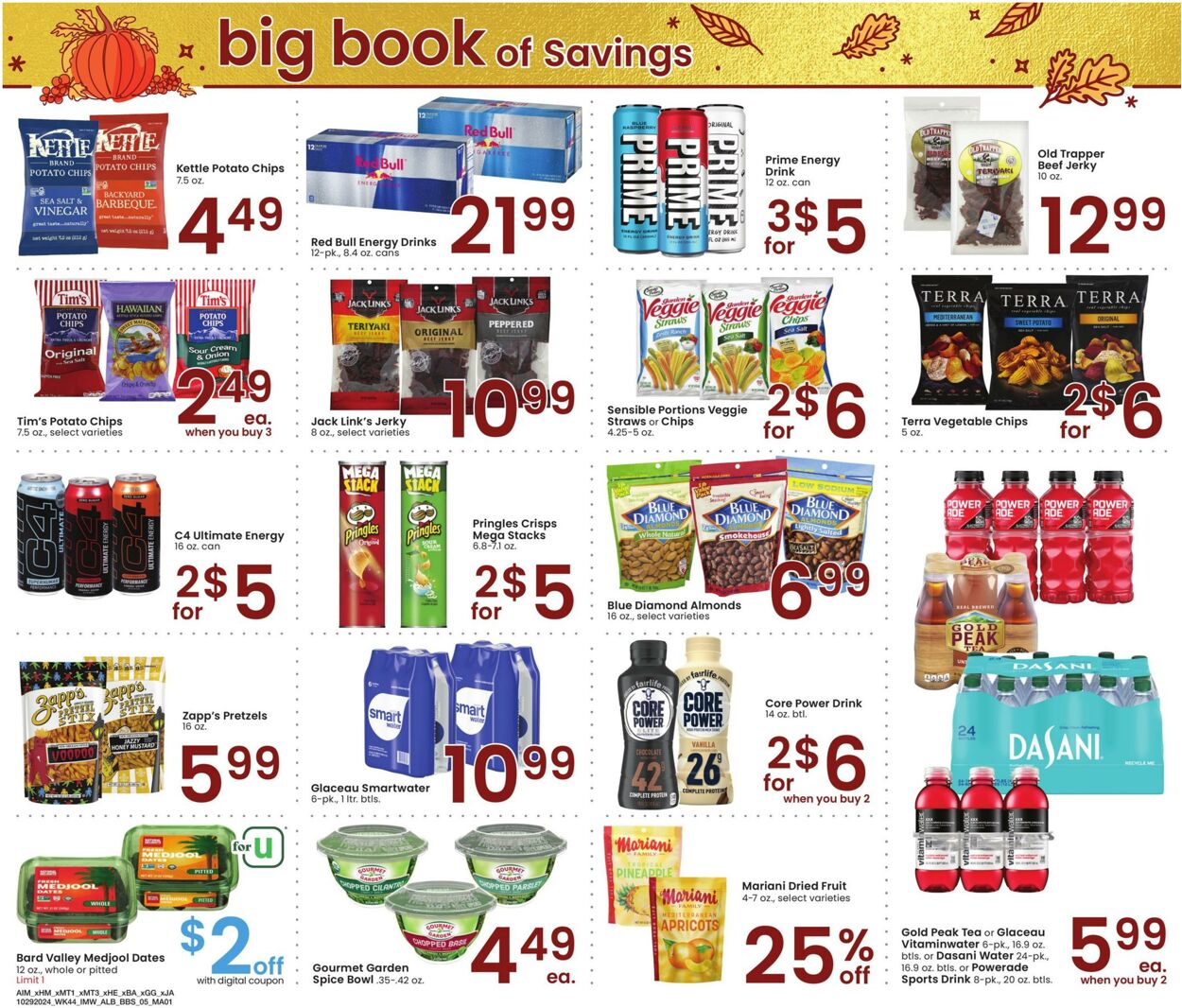 Weekly ad Albertsons 10/29/2024 - 12/02/2024