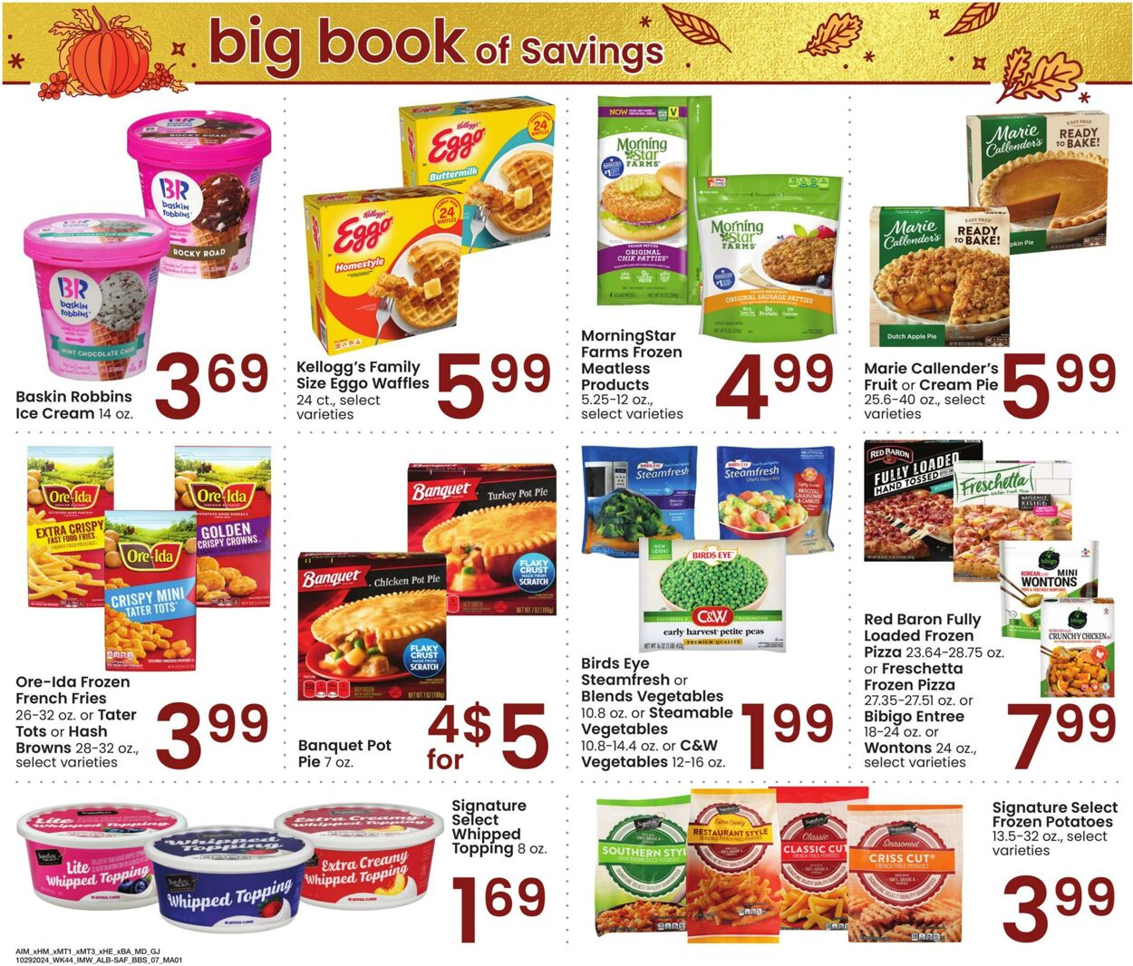 Weekly ad Albertsons 10/29/2024 - 12/02/2024