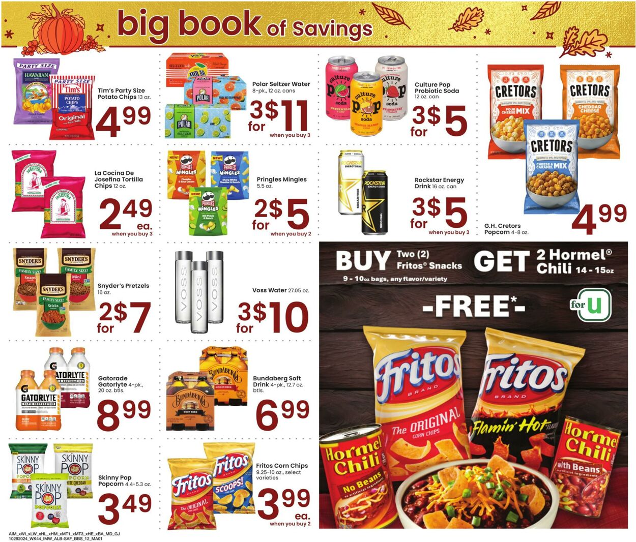 Weekly ad Albertsons 10/29/2024 - 12/02/2024