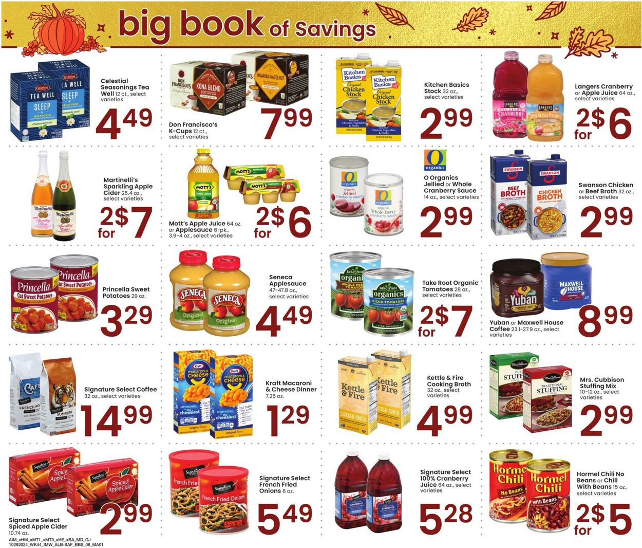 Weekly ad Albertsons 10/29/2024 - 12/02/2024