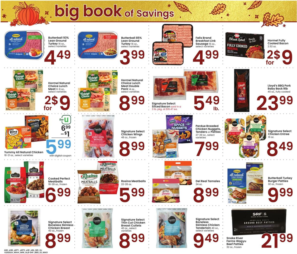 Weekly ad Albertsons 10/29/2024 - 12/02/2024