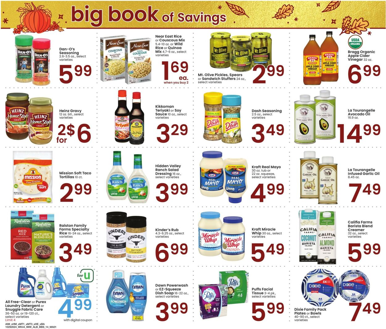 Weekly ad Albertsons 10/29/2024 - 12/02/2024