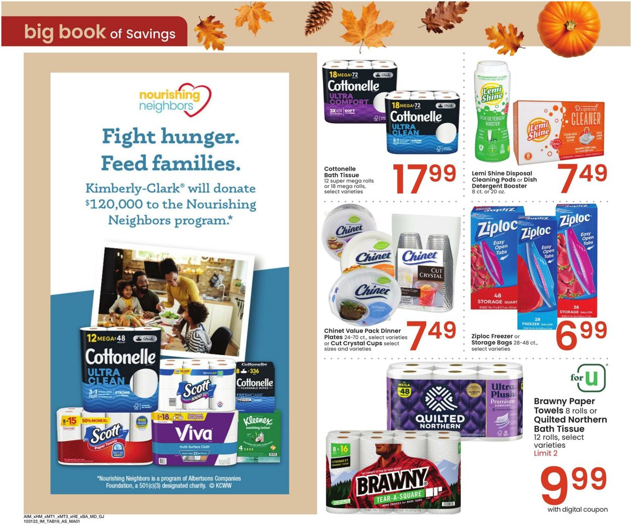 Weekly ad Albertsons 10/31/2023 - 11/27/2023