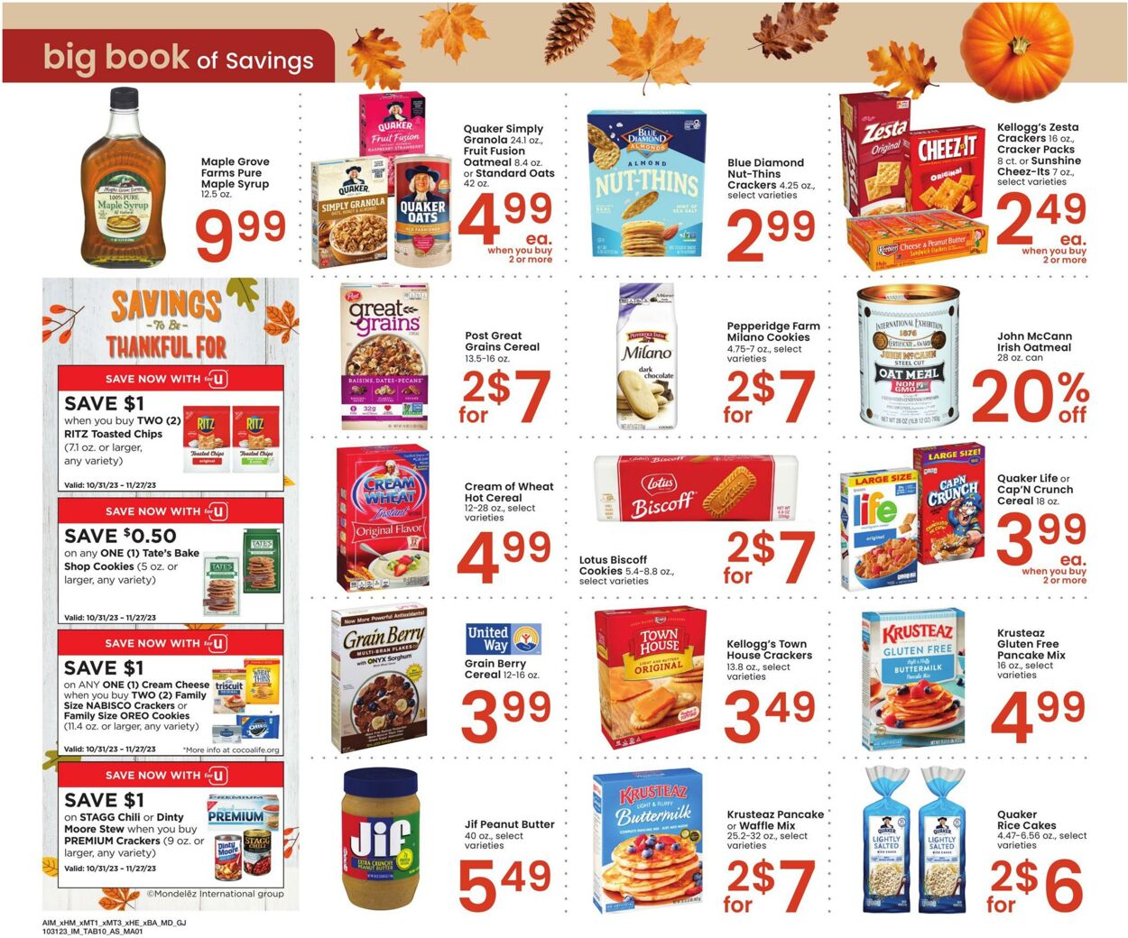 Weekly ad Albertsons 10/31/2023 - 11/27/2023