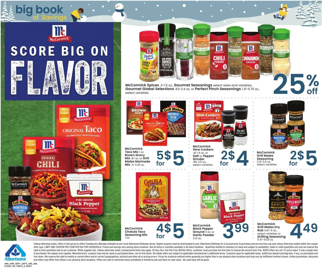 Weekly ad Albertsons 01/30/2024 - 02/26/2024