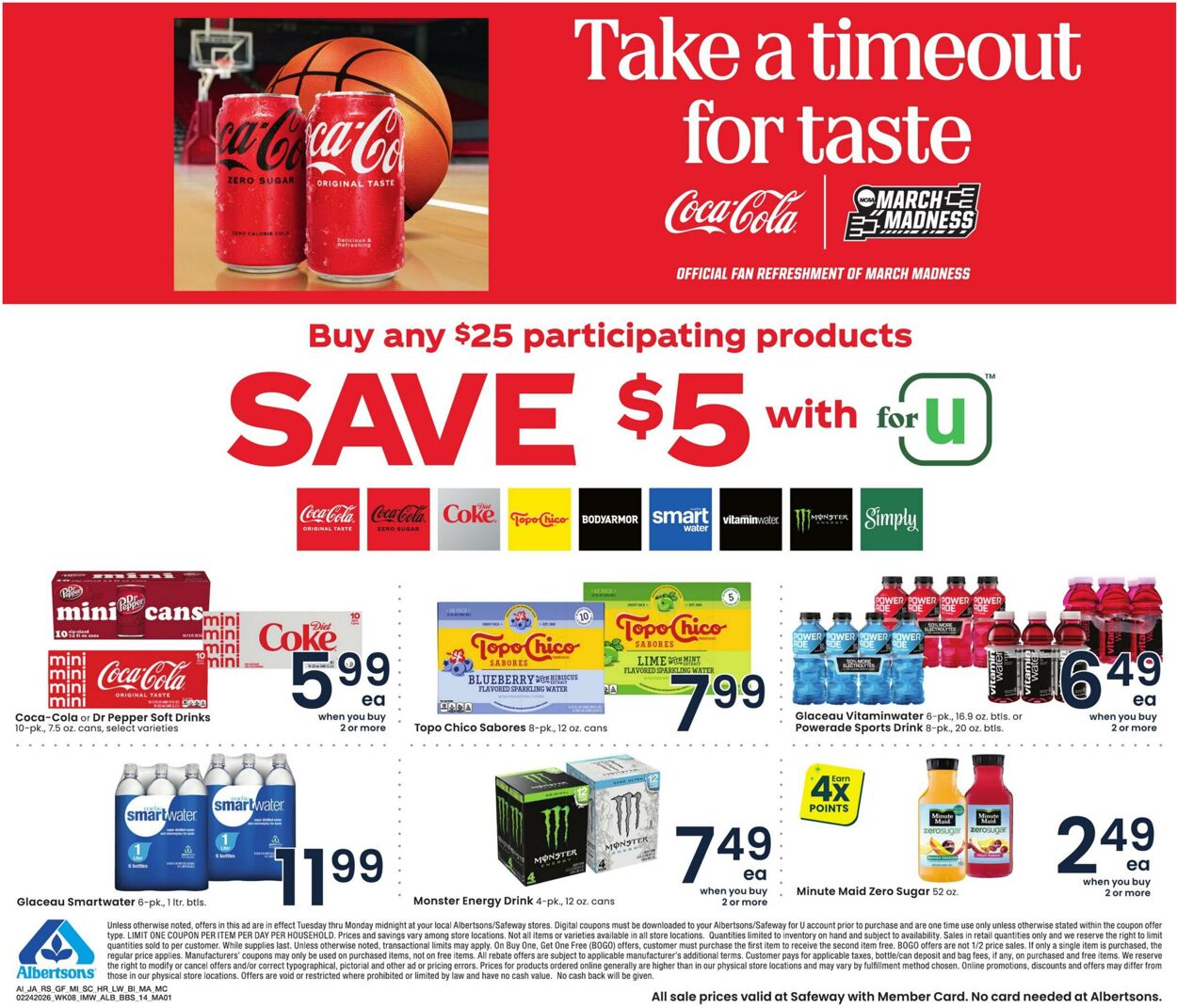 Weekly ad Albertsons 02/24/2026 - 03/30/2026