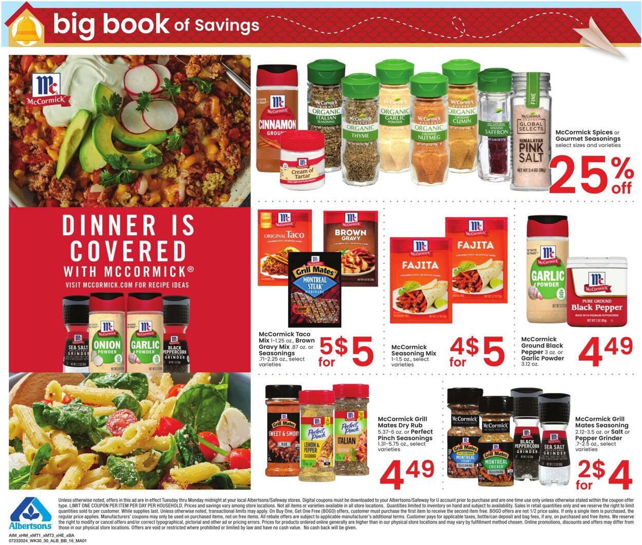 Weekly ad Albertsons 07/23/2024 - 08/19/2024