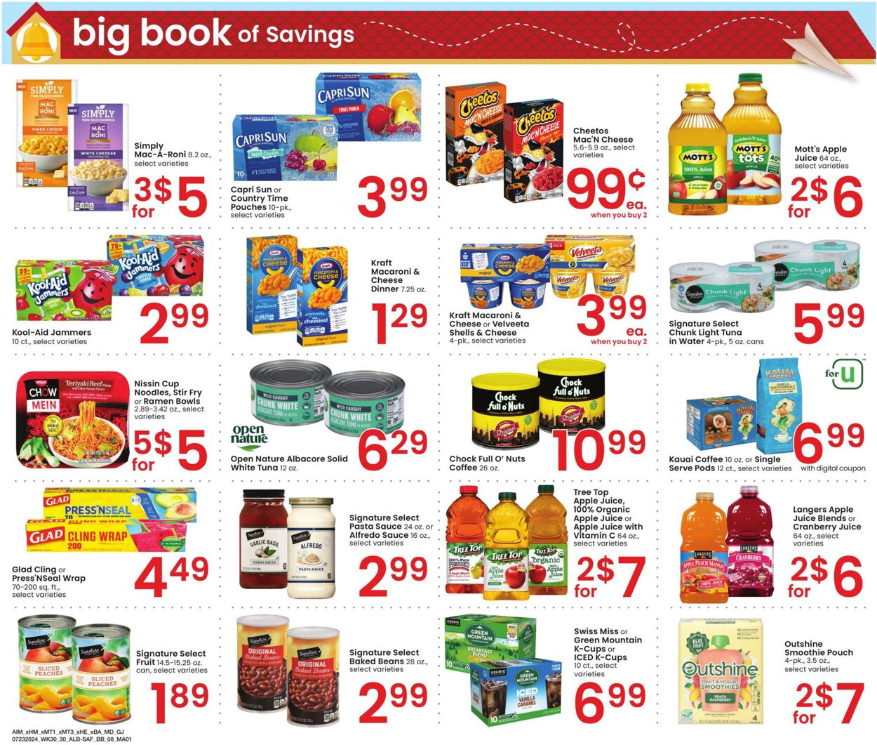 Weekly ad Albertsons 07/23/2024 - 08/19/2024