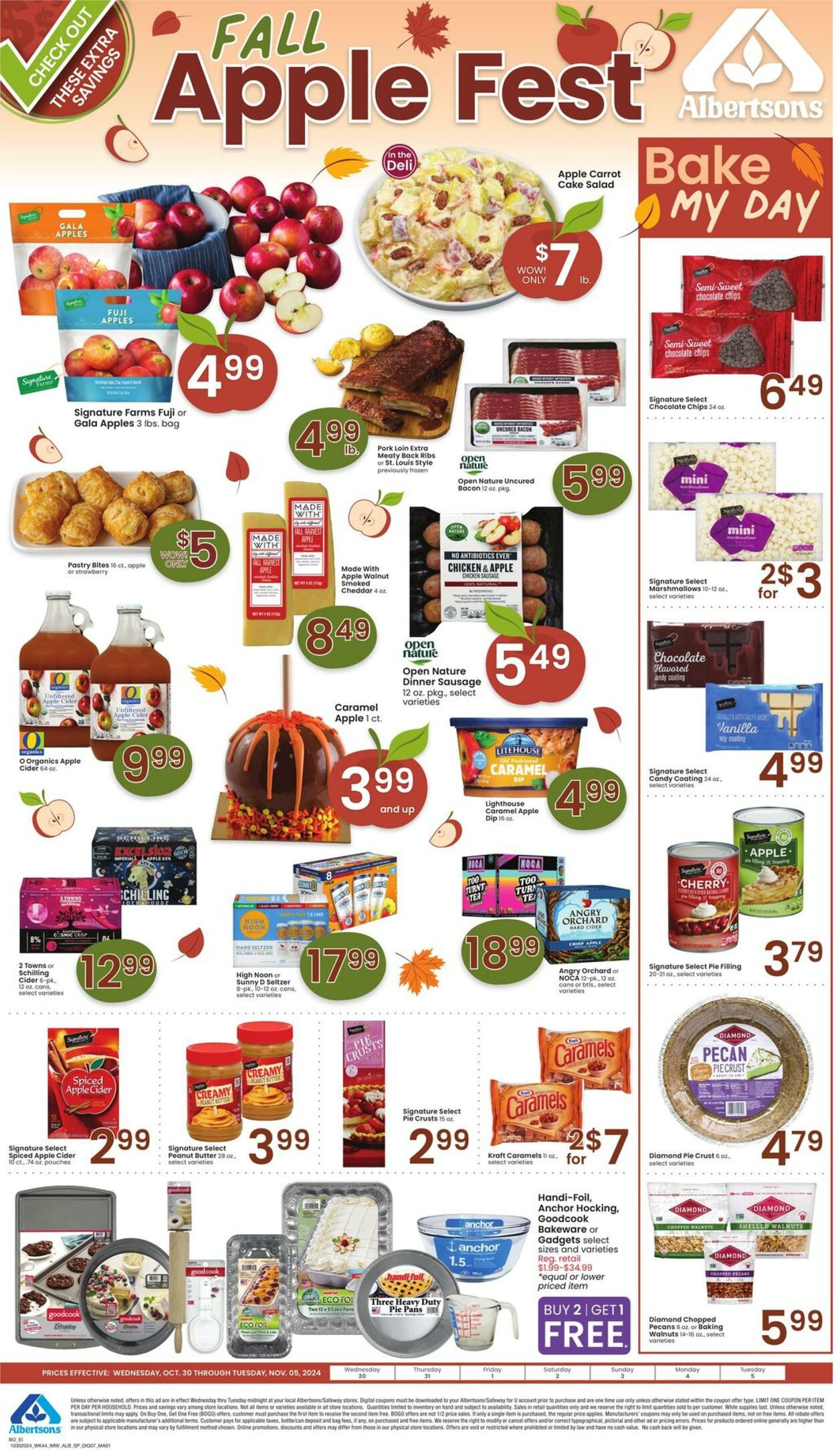 Weekly ad Albertsons 10/30/2024 - 11/05/2024