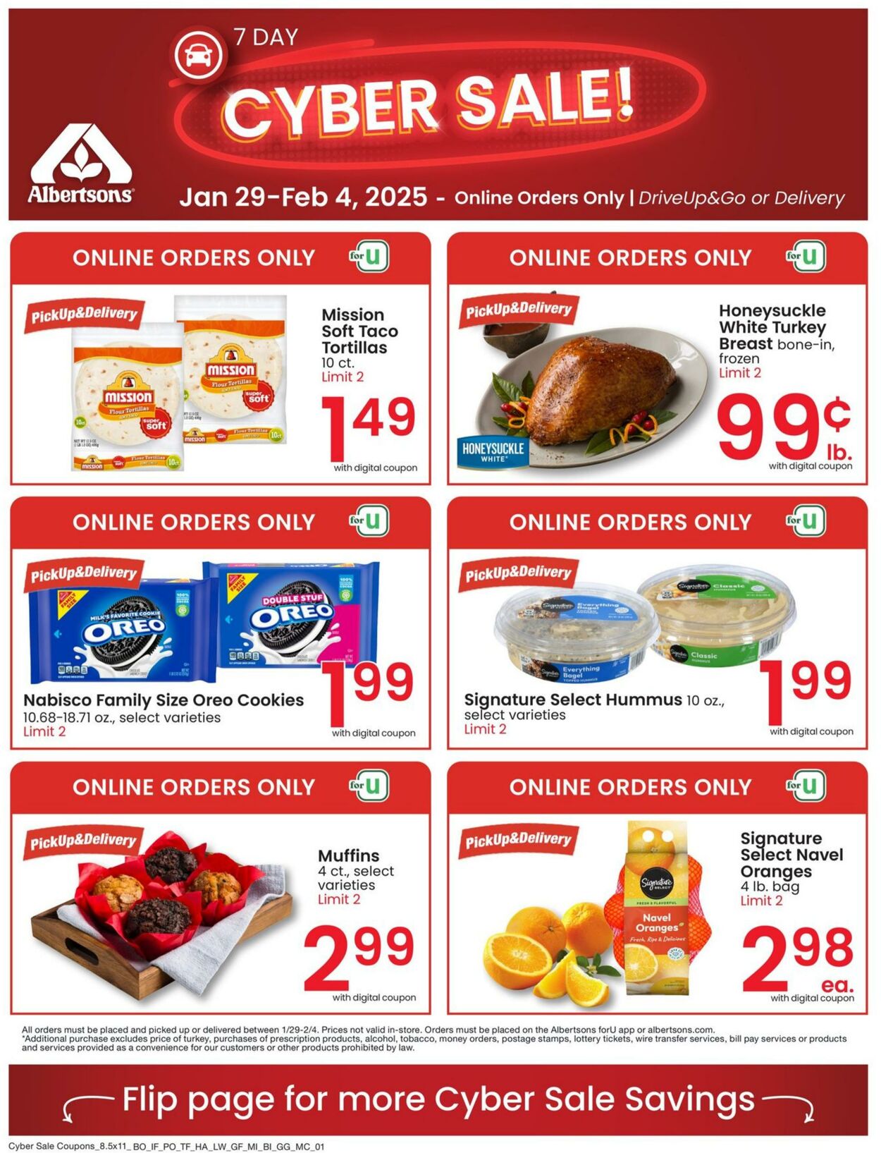 Weekly ad Albertsons 01/29/2025 - 02/04/2025