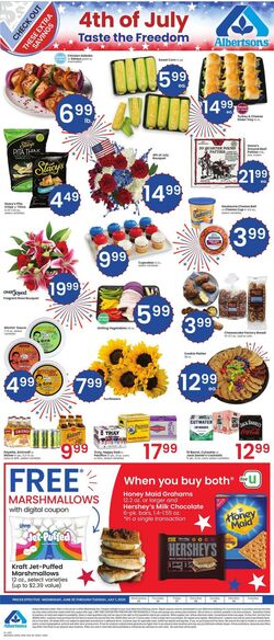 Weekly ad Albertsons 06/25/2025 - 07/01/2025