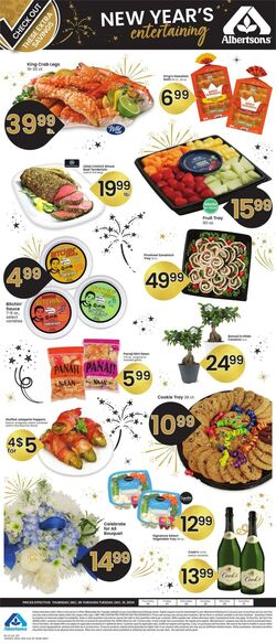 Weekly ad Albertsons 12/25/2024 - 12/31/2024