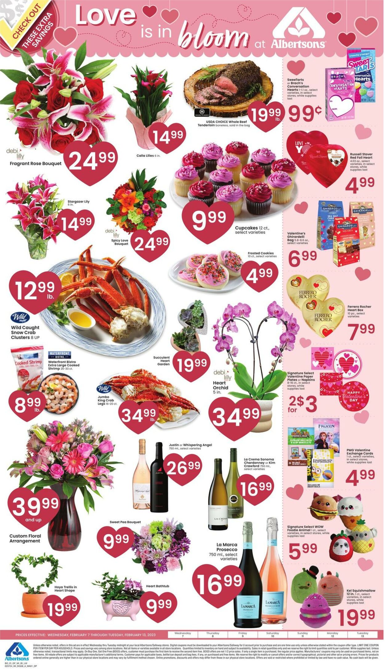 Weekly ad Albertsons 02/07/2024 - 02/13/2024