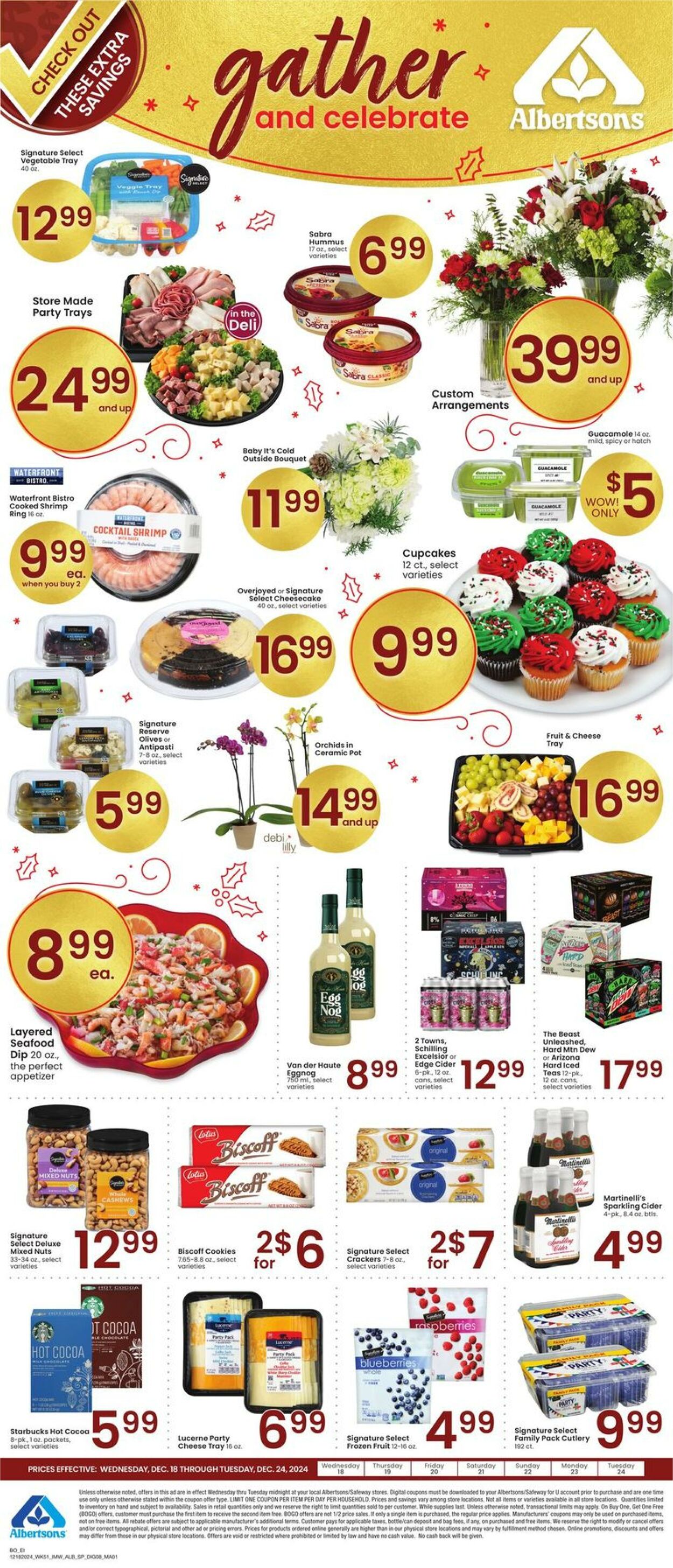 Weekly ad Albertsons 12/18/2024 - 12/24/2024