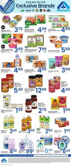 Weekly ad Albertsons 01/08/2025 - 01/14/2025