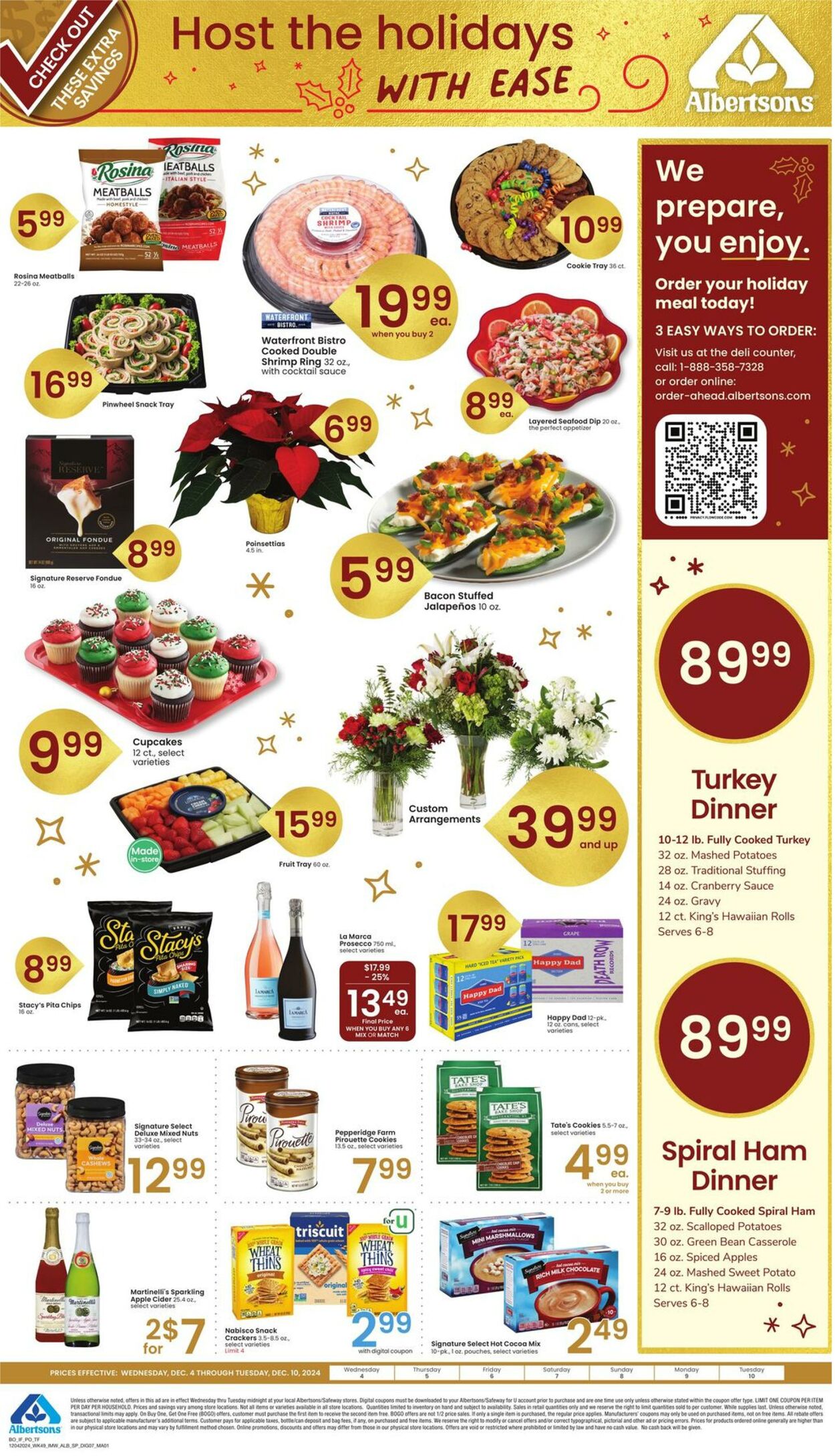 Weekly ad Albertsons 12/04/2024 - 12/10/2024