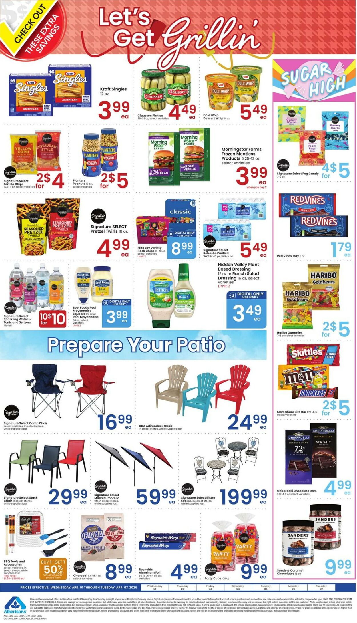 Weekly ad Albertsons 04/01/2026 - 04/07/2026