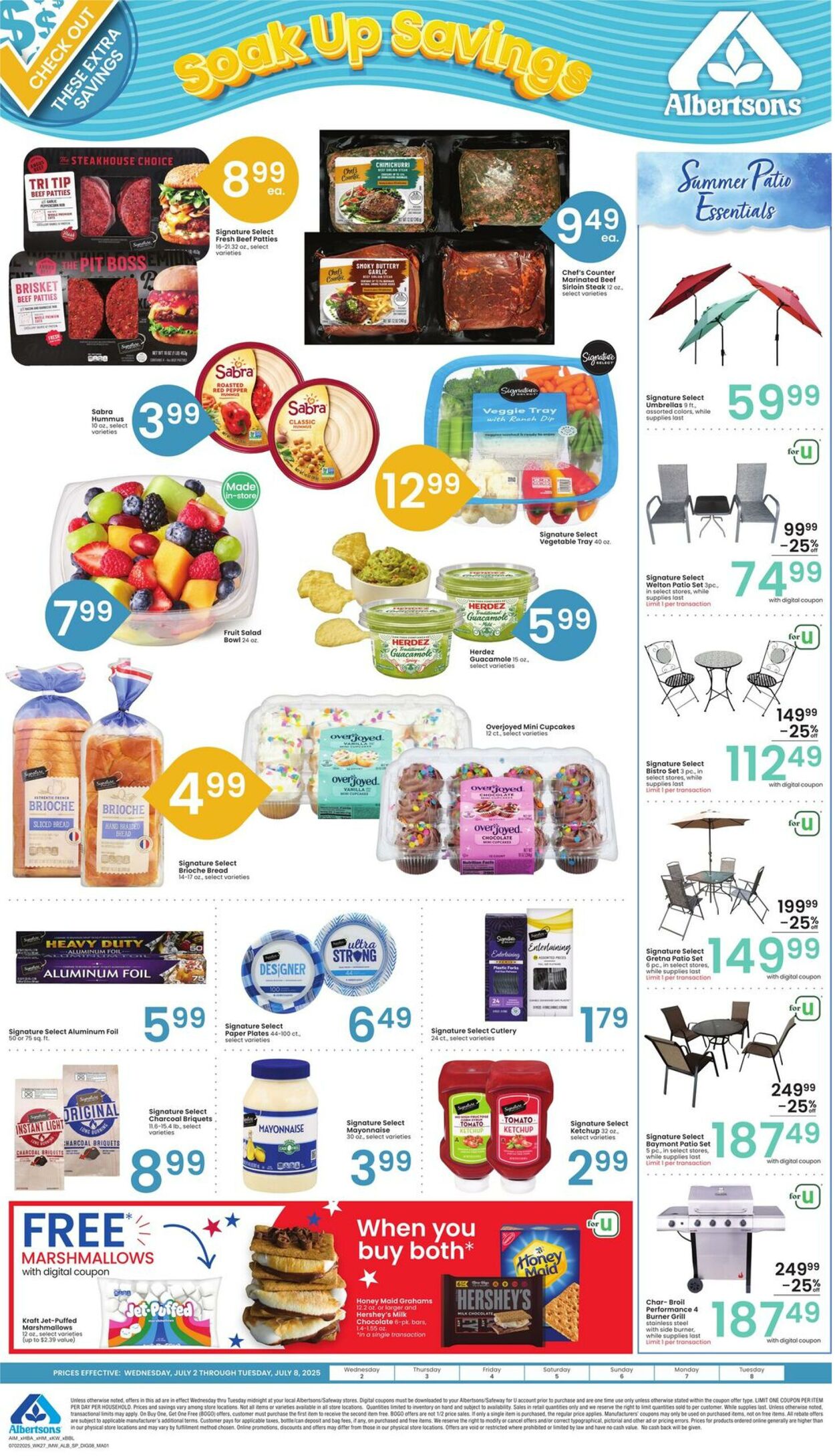 Weekly ad Albertsons 07/02/2025 - 07/08/2025