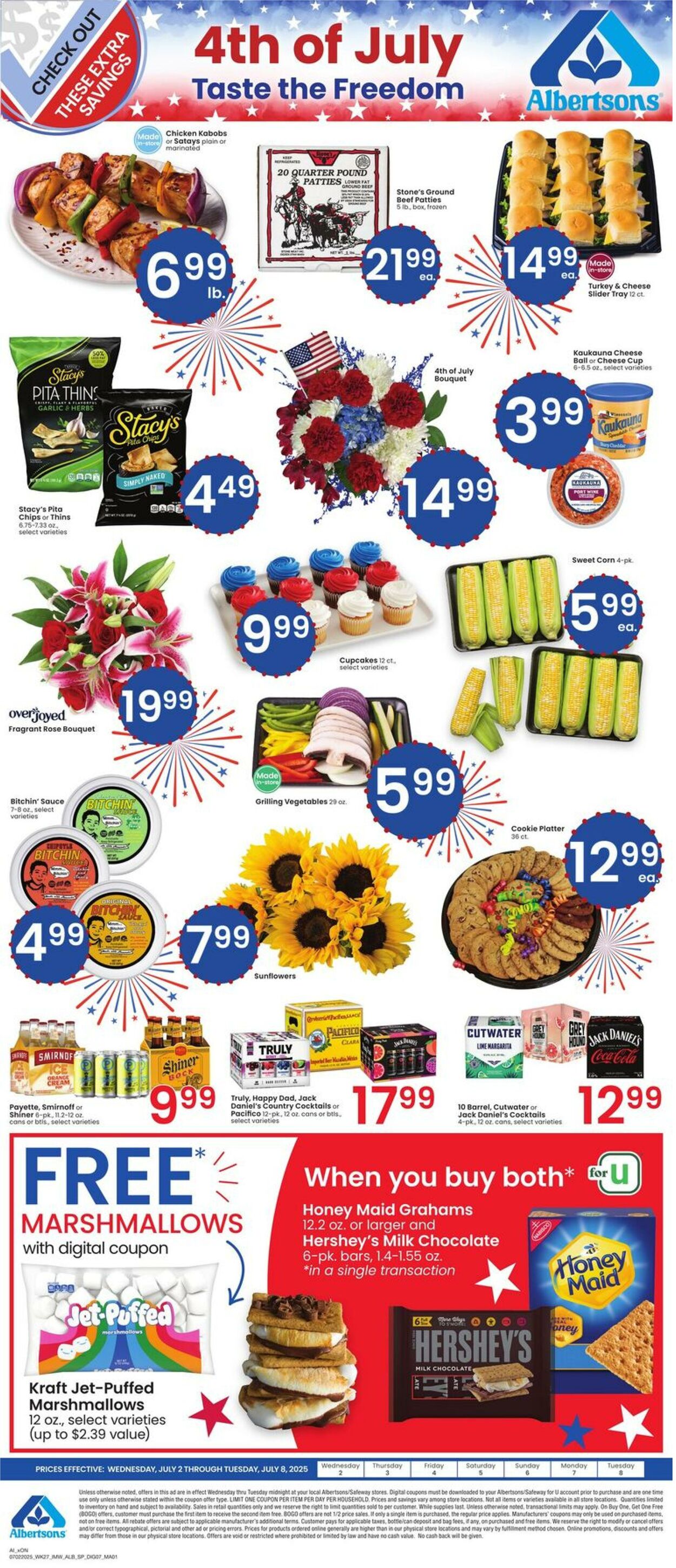 Weekly ad Albertsons 07/02/2025 - 07/08/2025