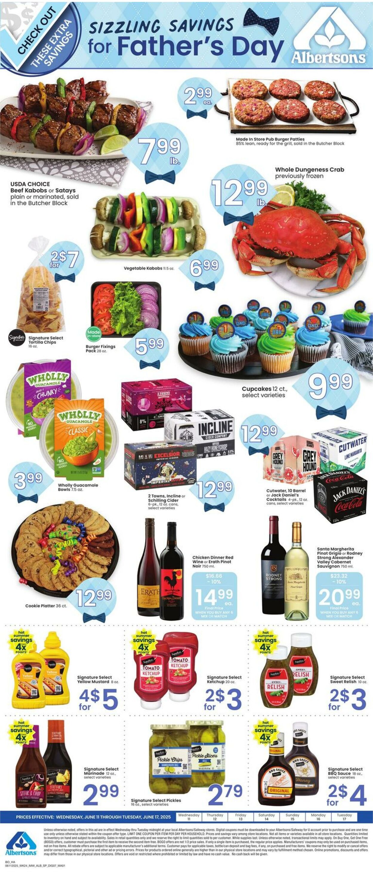 Weekly ad Albertsons 06/11/2025 - 06/17/2025
