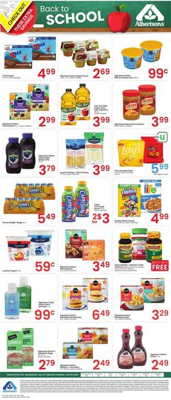Weekly ad Albertsons 07/23/2025 - 07/29/2025