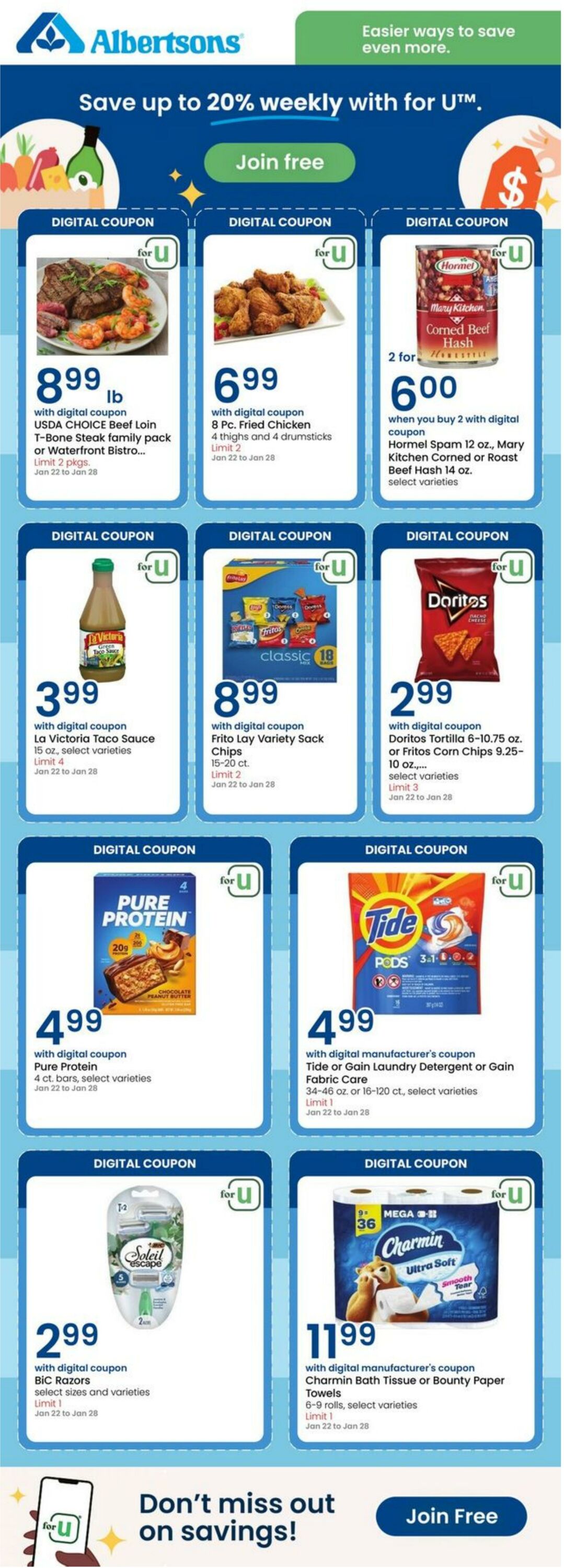 Albertsons Promotional weekly ads