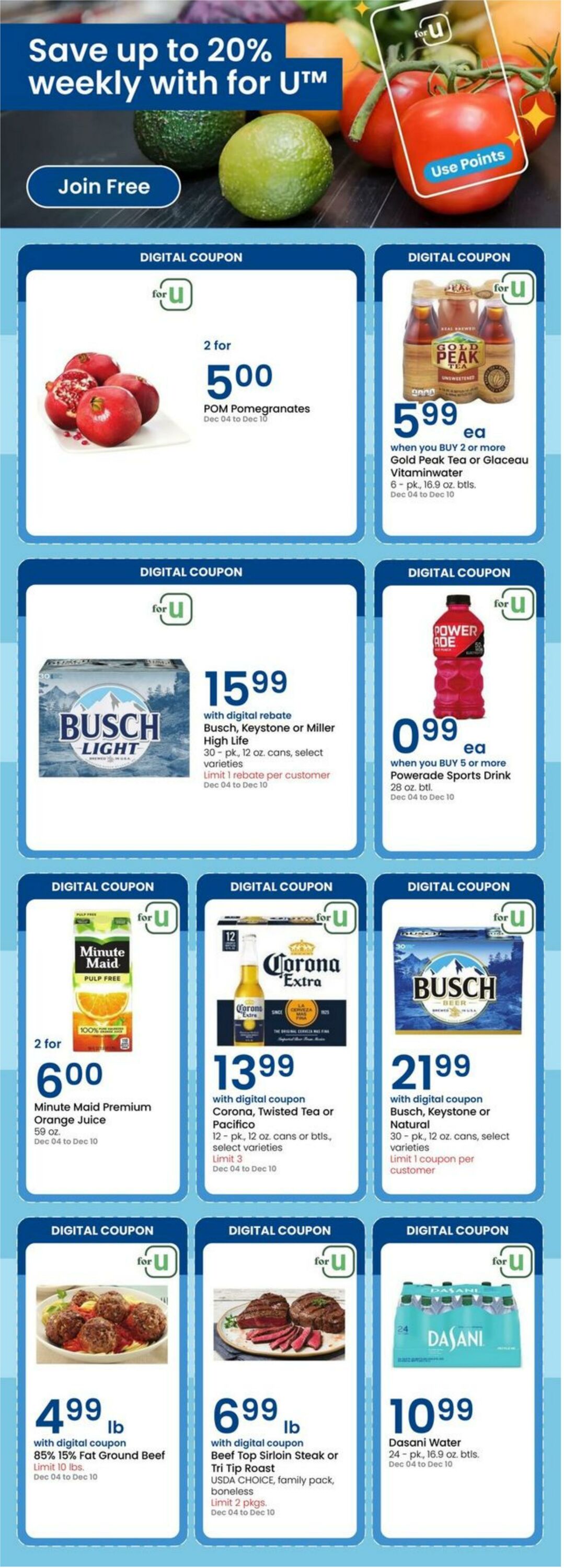 Weekly ad Albertsons 12/04/2024 - 12/10/2024