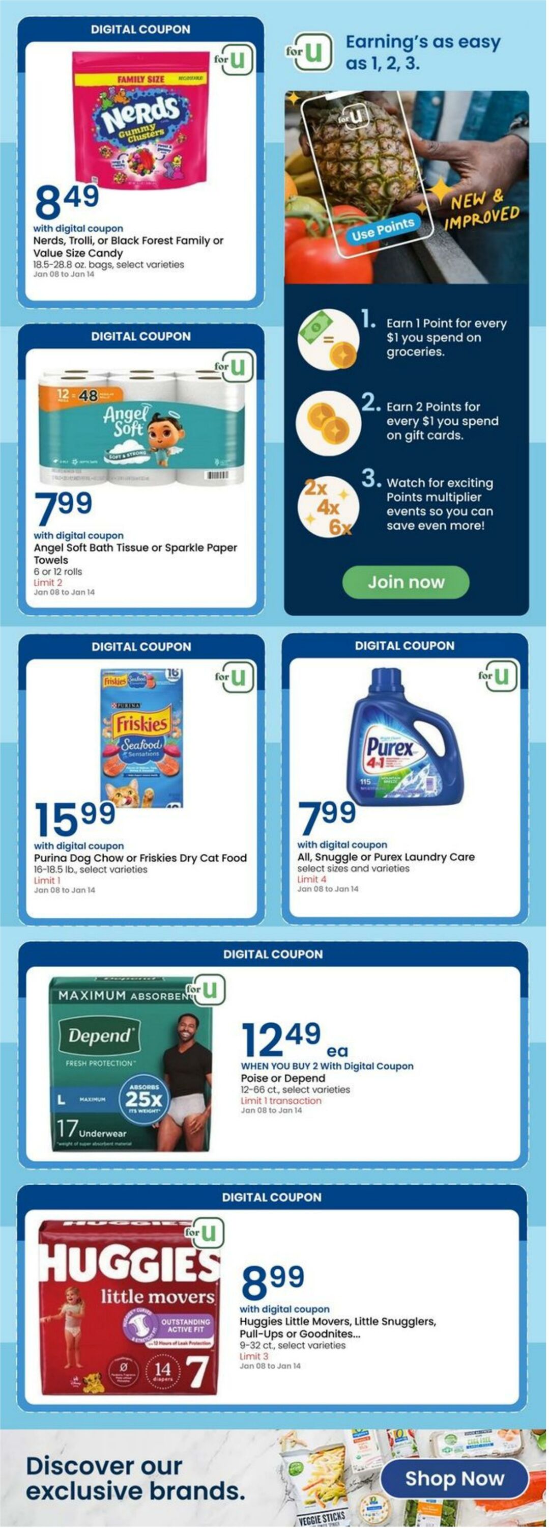 Weekly ad Albertsons 01/08/2025 - 01/14/2025