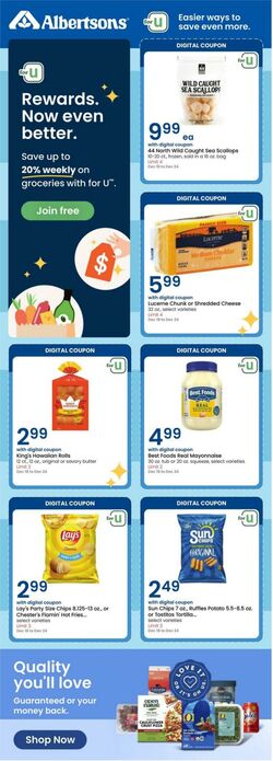 Weekly ad Albertsons 12/18/2024 - 12/24/2024