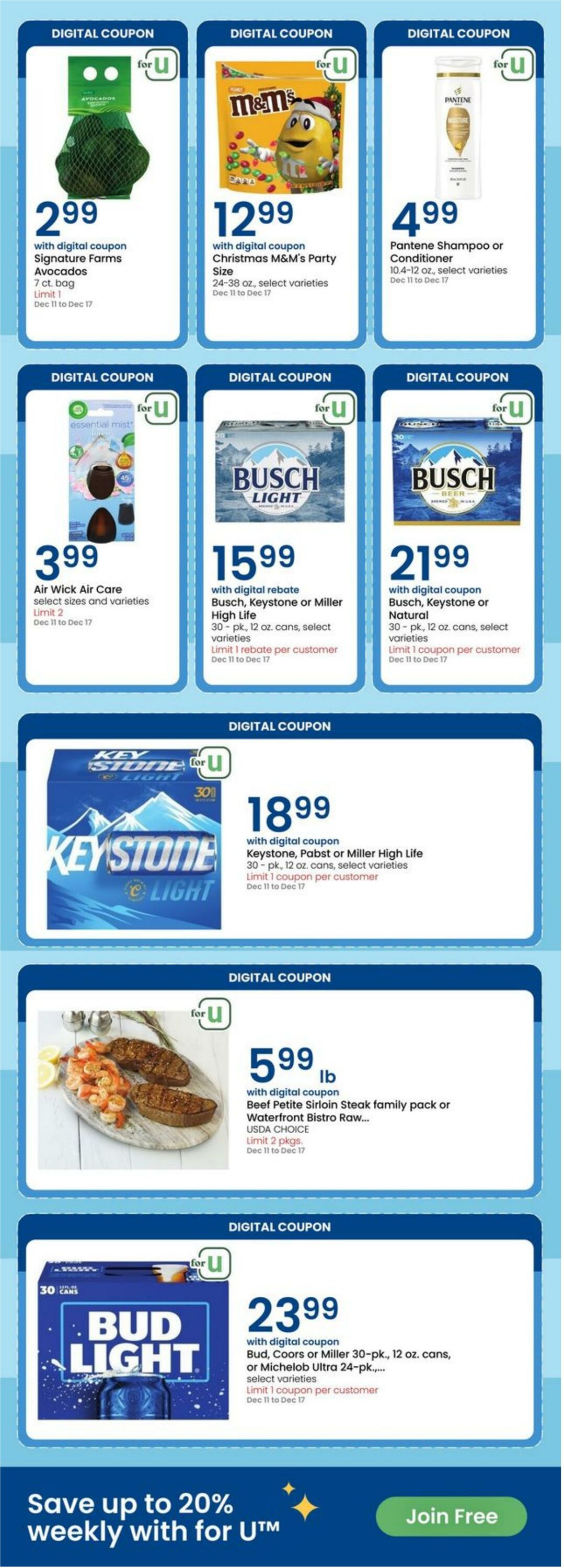 Weekly ad Albertsons 12/11/2024 - 12/17/2024