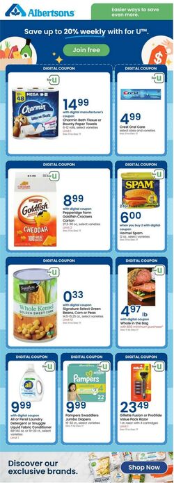 Weekly ad Albertsons 12/11/2024 - 12/17/2024