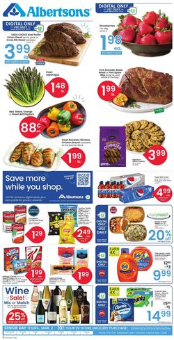 Weekly ad Albertsons 03/01/2023 - 03/07/2023