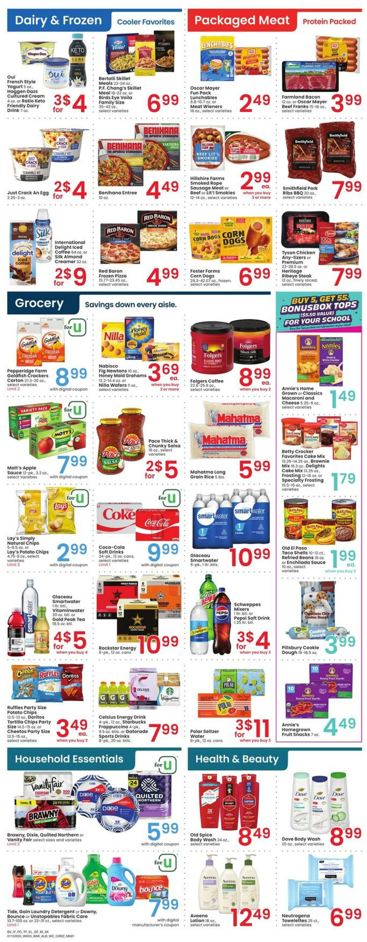 Weekly ad Albertsons 01/15/2025 - 01/21/2025