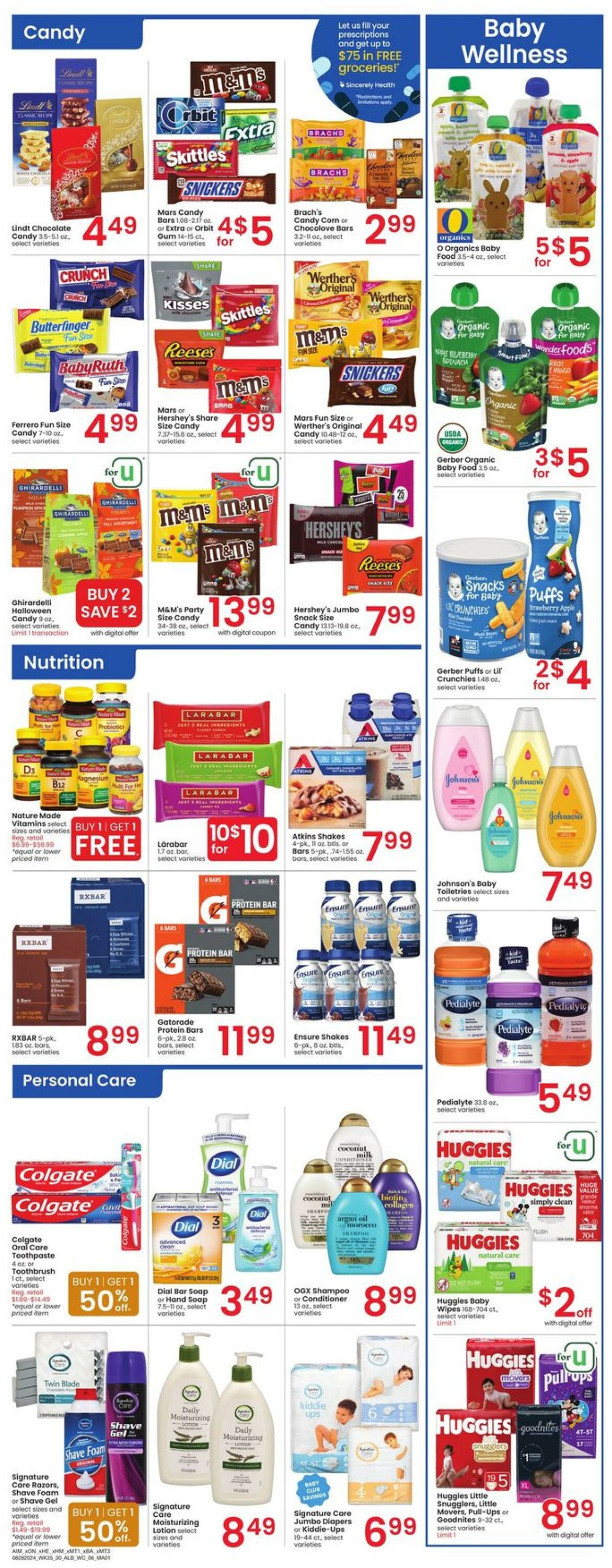 Weekly ad Albertsons 08/28/2024 - 09/03/2024