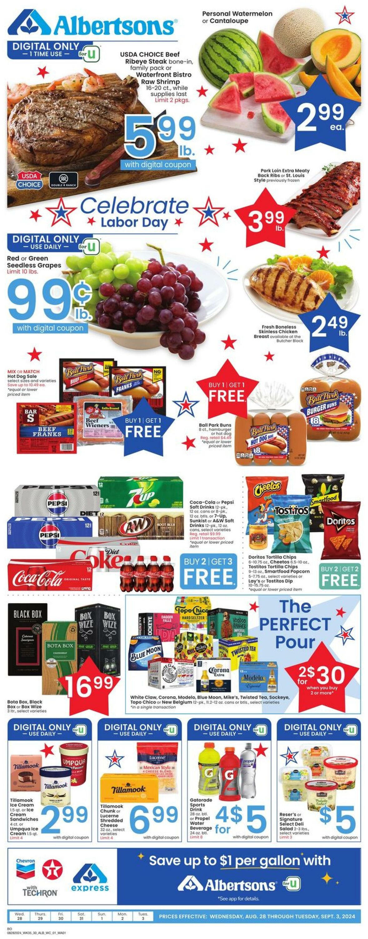 Weekly ad Albertsons 08/28/2024 - 09/03/2024