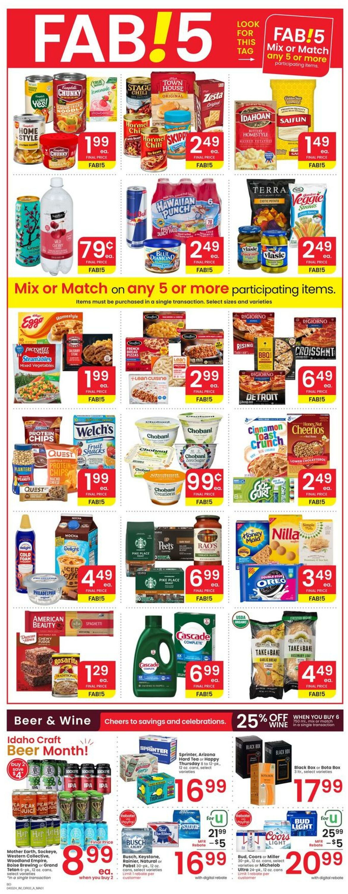 Weekly ad Albertsons 04/03/2024 - 04/09/2024