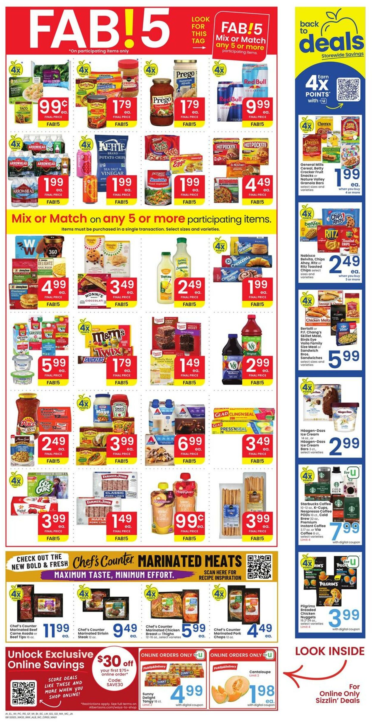 Weekly ad Albertsons 08/13/2025 - 08/19/2025