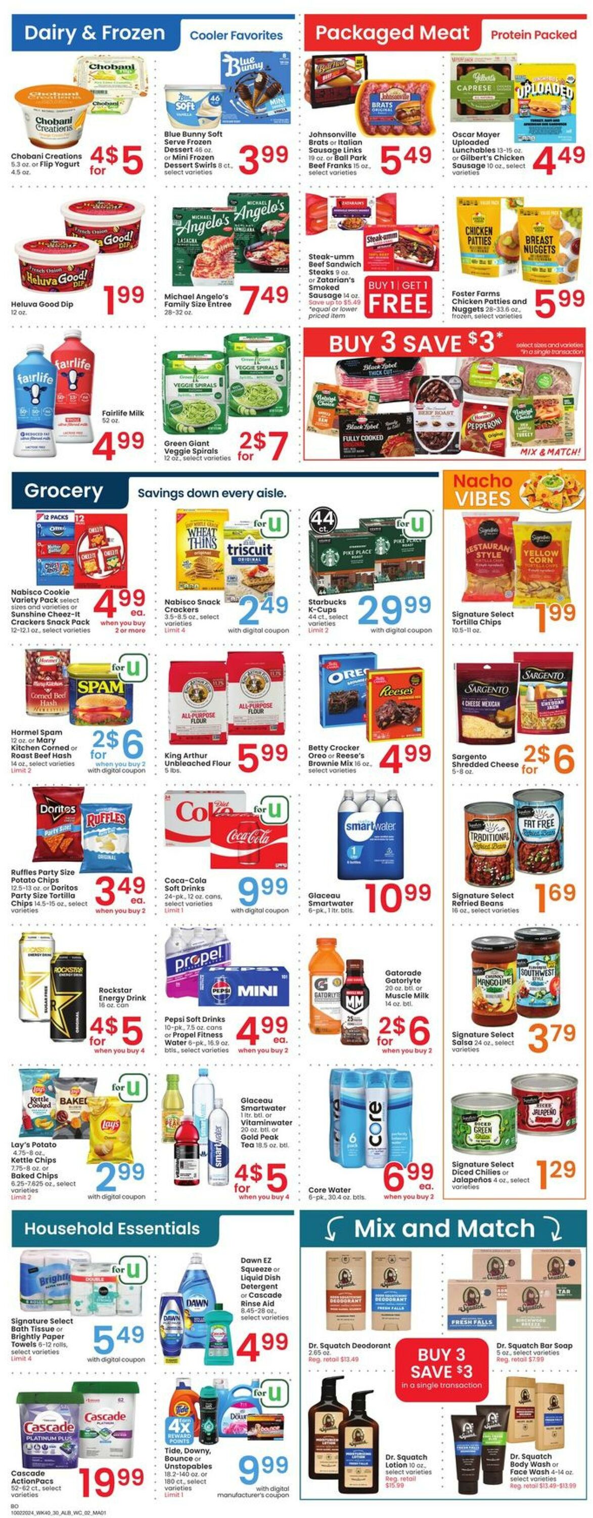 Weekly ad Albertsons 10/02/2024 - 10/08/2024